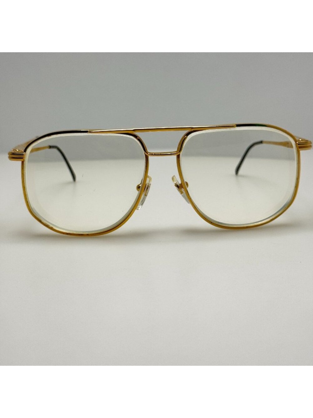 American Optical OC1000 Eyeglasses Eye Glasses Frames Gold AOS Z87 59-15-145